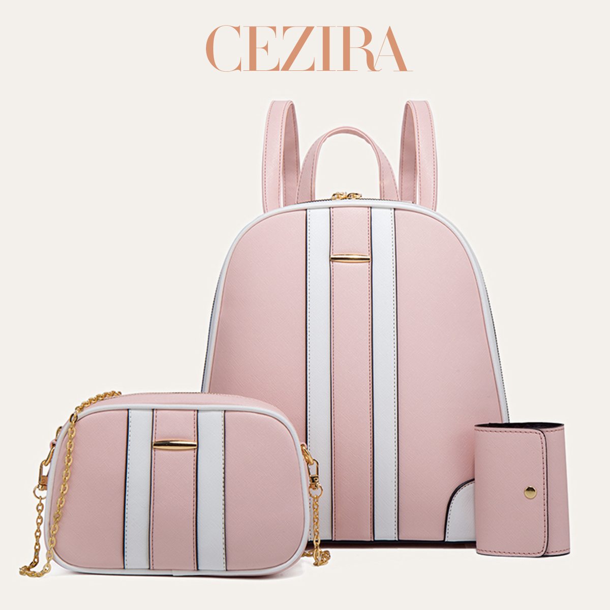 CR Fashion Stripes Patchwork B - Fashion Backpack Women review and price