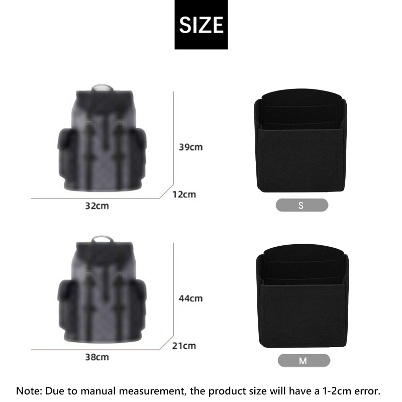 EverToner New Felt Handbag Ins - Backpack Insert Organizer review and price