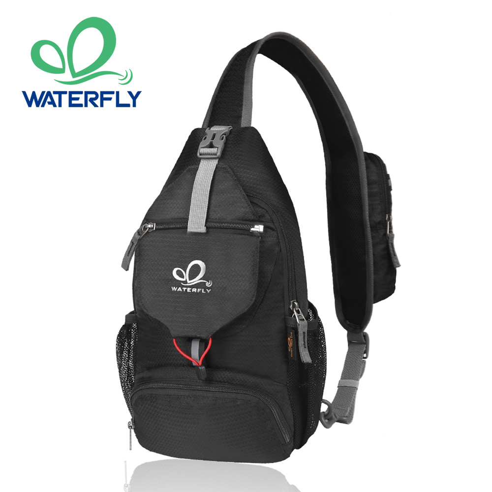 WATERFLY Chest Bag Shoulder Sm - Sling Backpack Shoulder review and price